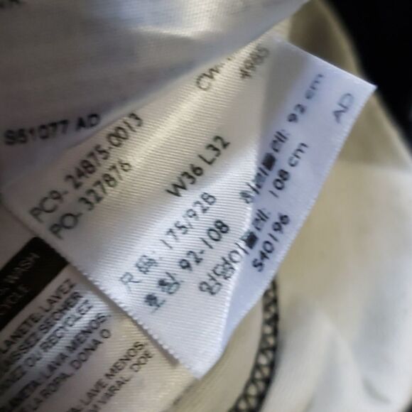 LEVI'S Black Skinny Jeans Black 36 x 32 - Picture 8 of 9